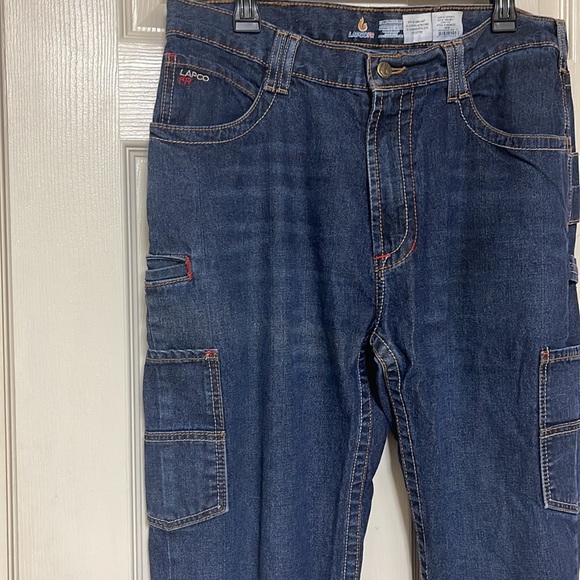 Lapco FR utility jeans. Great condition! Size 34 x36. Flame Resistant - Picture 4 of 13
